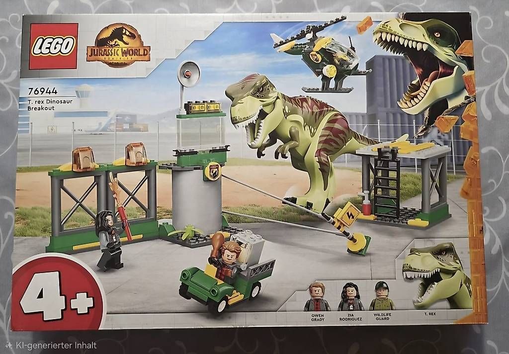 Lego Giocattoli: Legoset 76944 Jurassic World: T-Rex Dinosaur Breakout – Nuovo e nell'imballaggio originale da Kirchlindach venduto da CloodHouzi