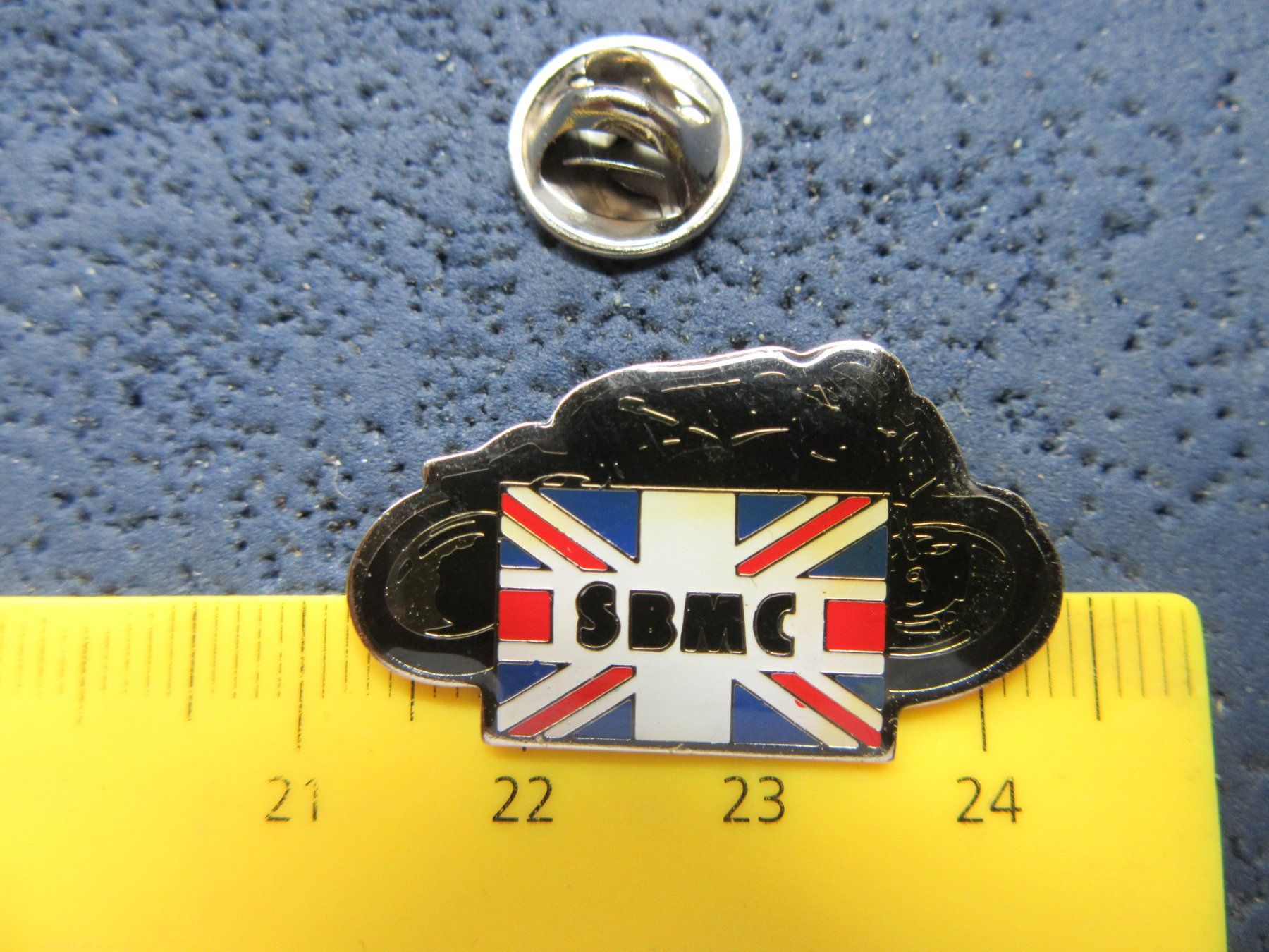 Plaketten & Abzeichen: SBMC MOTORRAD RACING PIN ENGLAND BRITISH – Gebraucht aus Ettingen von Hausi4711