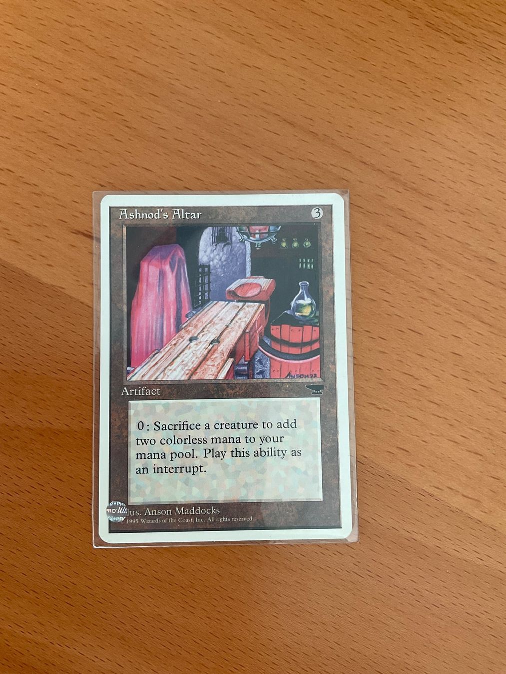Magic The Gathering Carte collezionabili: MtG Magic the Gathering - Ashnod's Altar - Chronicles 1995 – Usato da Oberarth venduto da jan_w5b6