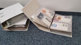 Briefmarken Album mit vielen Briefmarken Konvolut