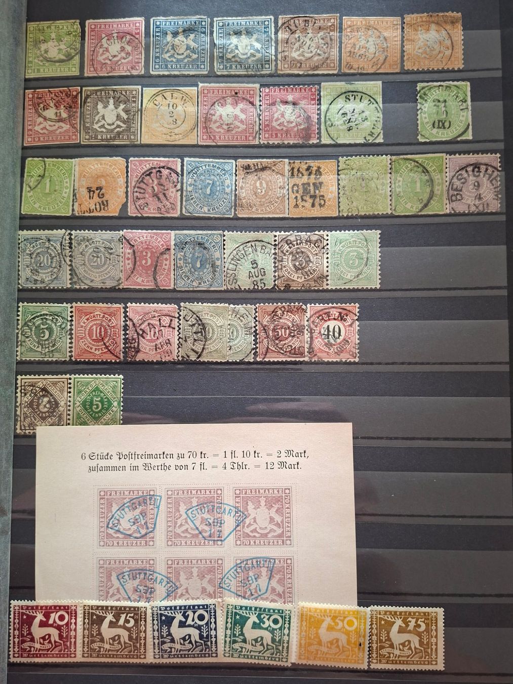 Tutti i francobolli: Briefmarken Altdeutschland – Usato da Dotzigen venduto da ser_8hp9 1