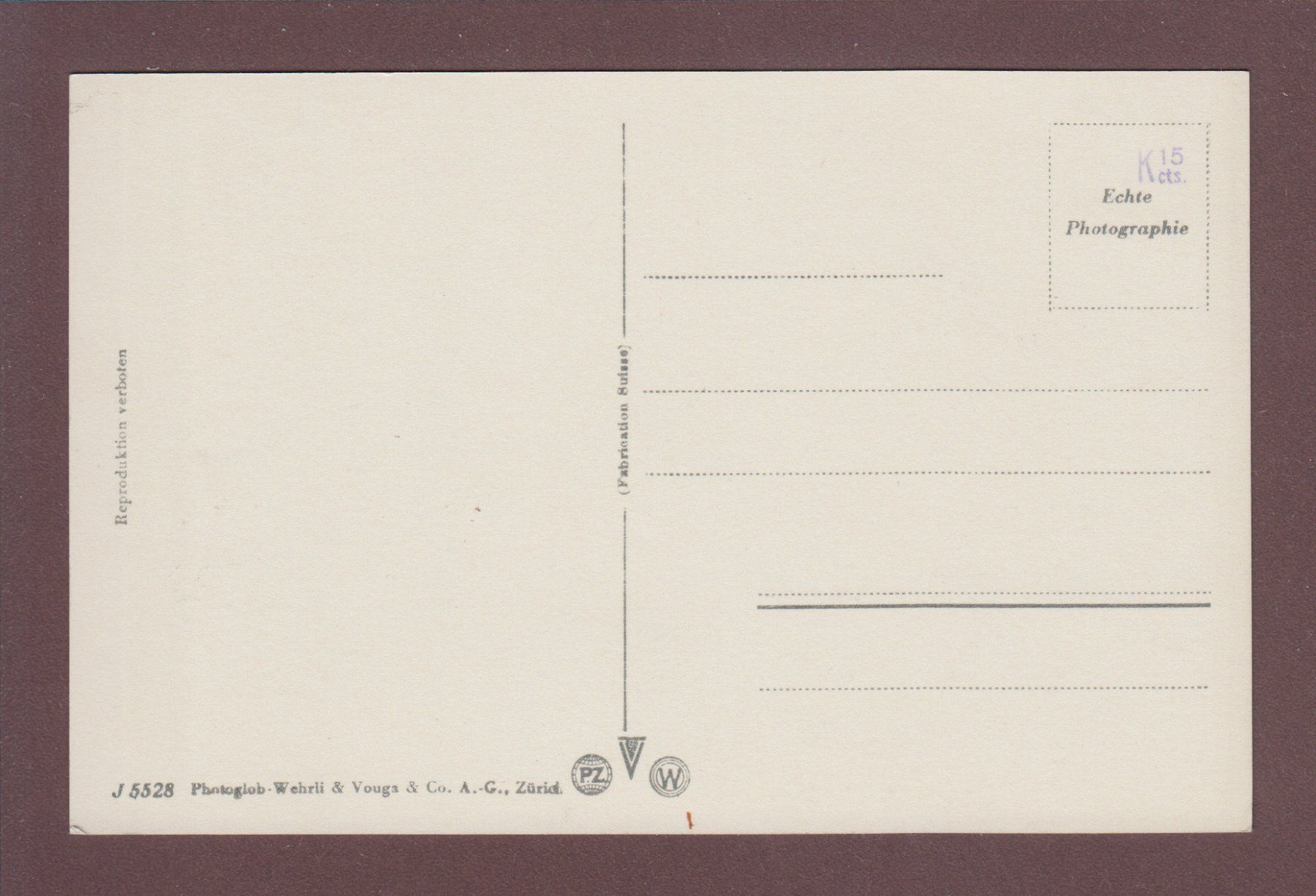 Cartoline postali: BRUGG - Brücke – Usato da Pully venduto da nicecards 1