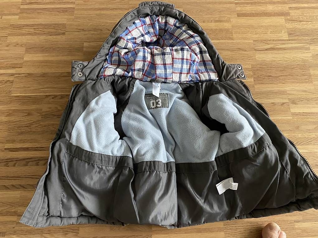 Jacken & Mäntel: Winterjacke gefüttert grau Gr. 74 – Gebraucht aus Merlischachen von Jamie-Tristan 1