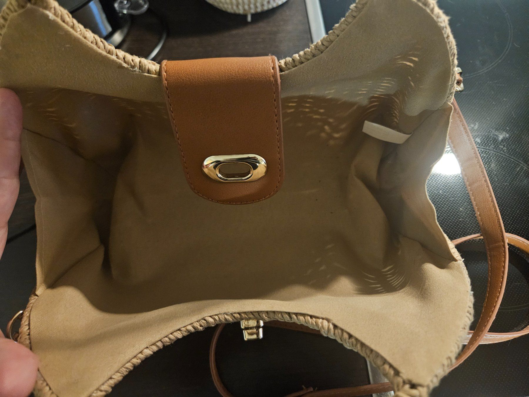 Borse da donna: Strohtasche Handtasche – Usato da Luzern venduto da KleinkramLuzern 3