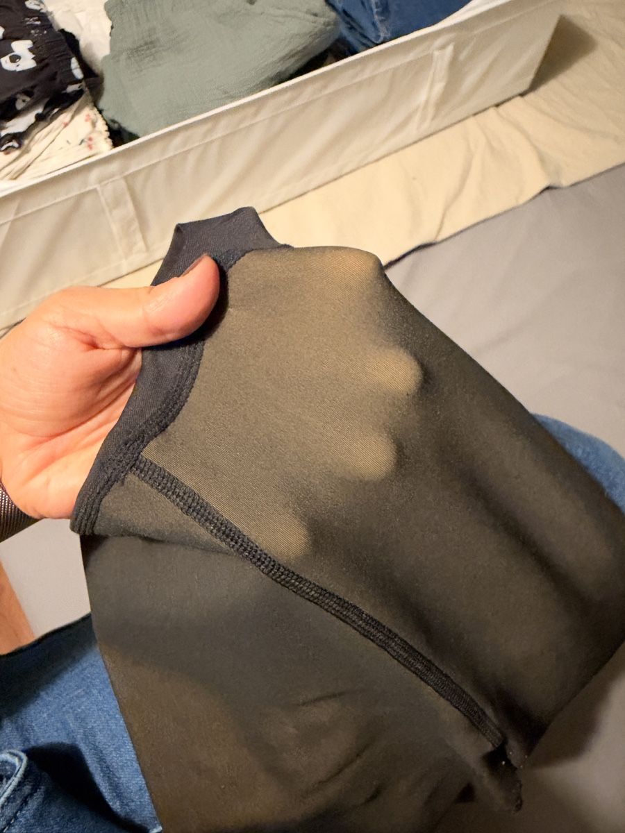 Calze & Collant: Schwarze Thermo-Strumpfhose (Gr. S) – Usato da Buttikon SZ venduto da maticivy 2