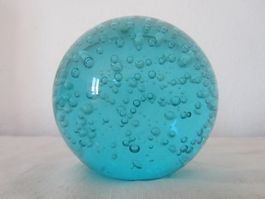 Paperweight/Briefbeschwerer  mit Luftblasen,   TOP Zustand