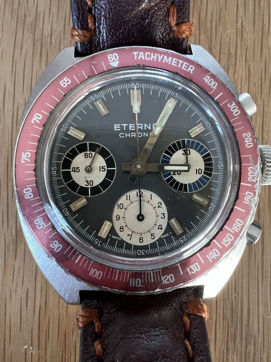 Eterna Orologi: Eterna Chronograph Valjoux 72 – Usato da Thalwil venduto da malexx