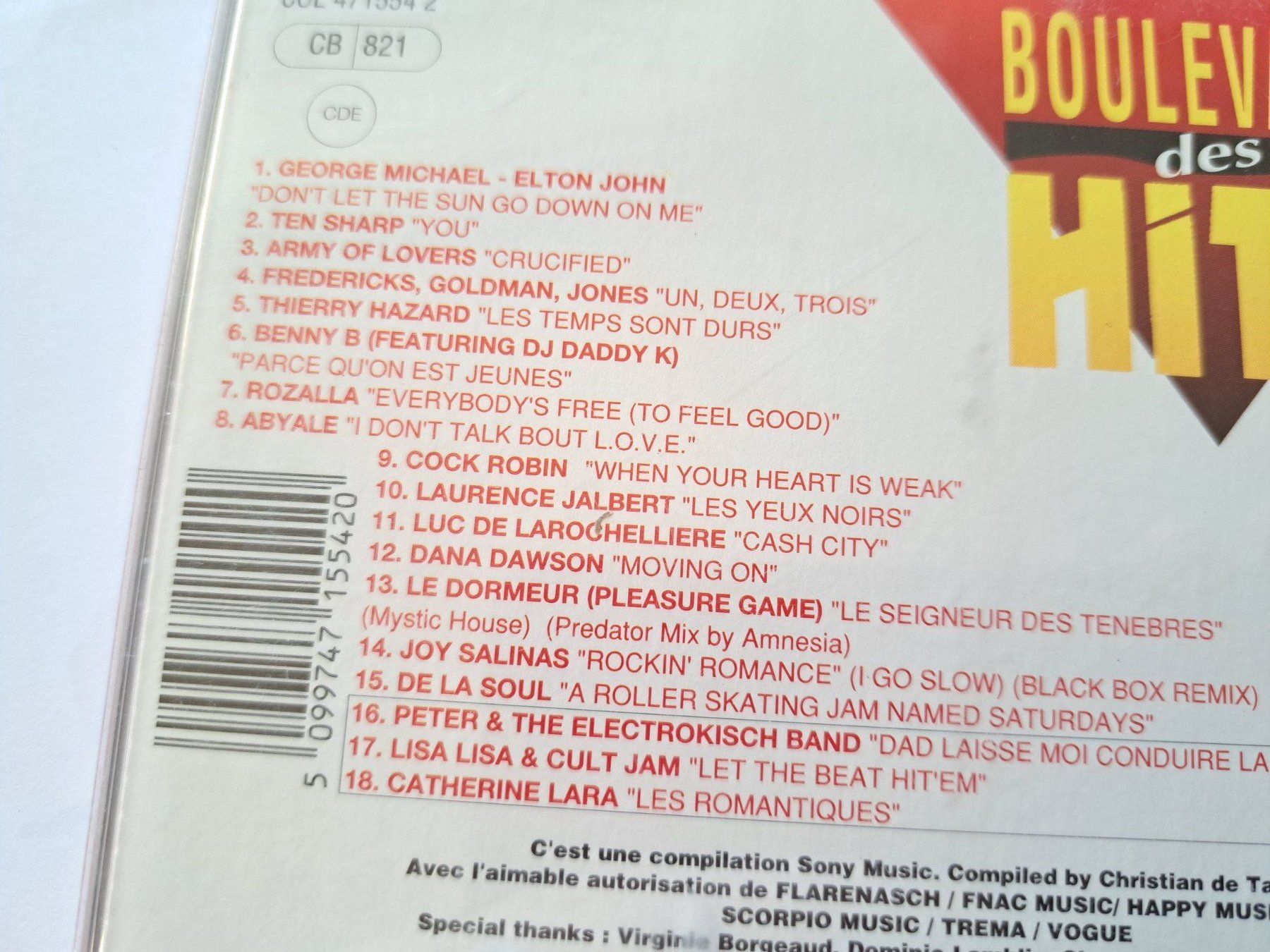 CD: Cd Boulevard des hits 14 – Usato da Pully venduto da bro_n52j 3