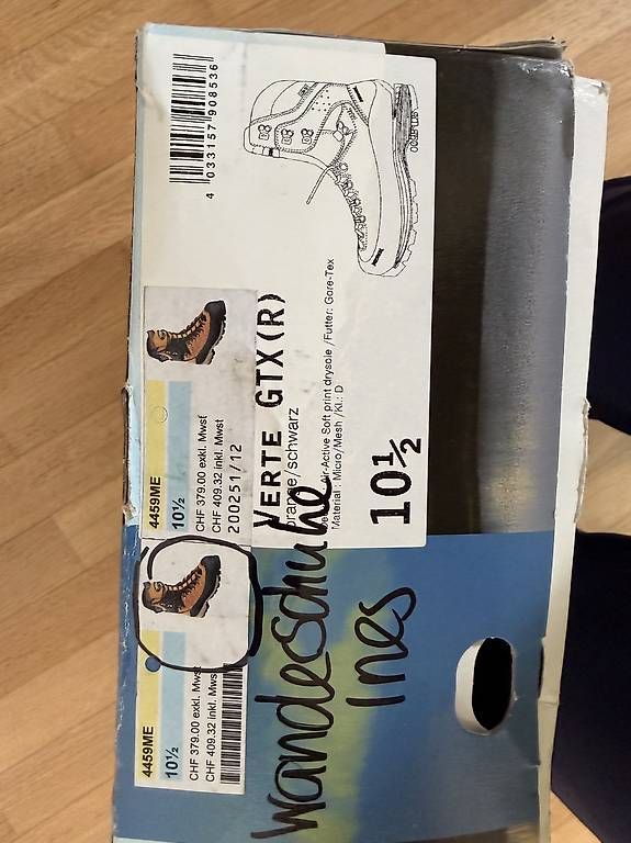 Scarpe da uomo: MEINDL Herren Bergschuh Verte GTX  – Usato da Muhen venduto da bebesonne 2