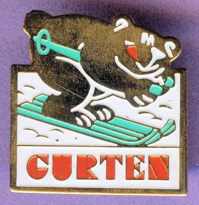 Placchette & Badge: GURTEN Bier  SKIFAHREN – Usato da Winterthur venduto da Sammleroase