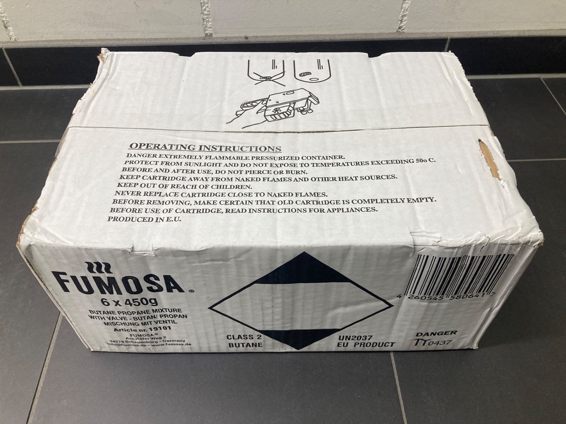 Apparecchiature e tecnologia a gas: Gaskartuschen, 6er Pack – Usato da Felsberg venduto da kat_v2cm