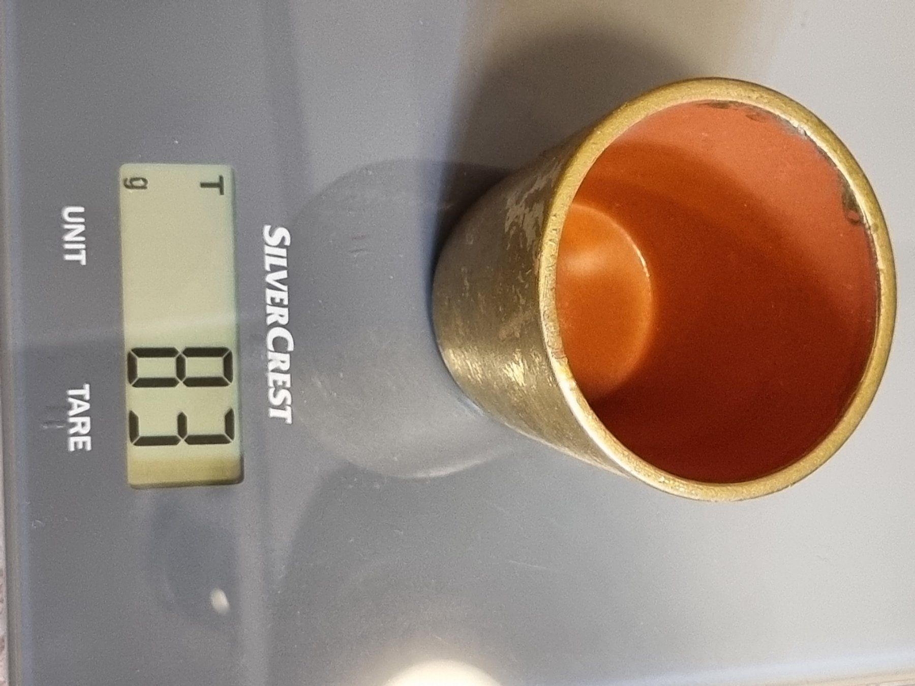 Vasi per fiori: 4 Mini-Übertöpfe in Antik-Gold / Altgold – Usato da Scharnachtal venduto da devin03 3
