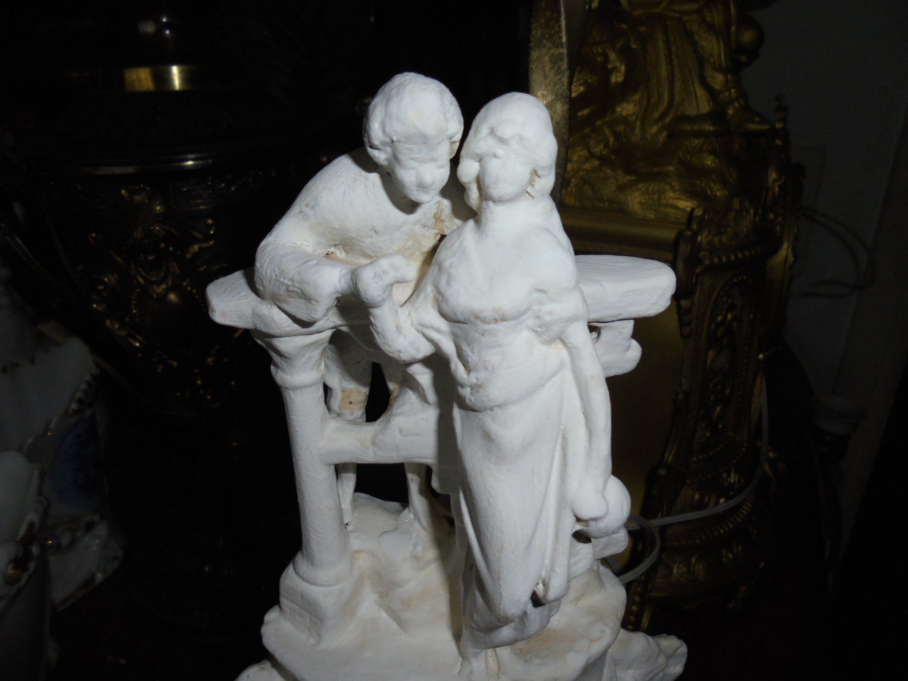 Lampade: Antike Lampe ca. 1900-20 – Usato da Camorino venduto da Hunpete 2