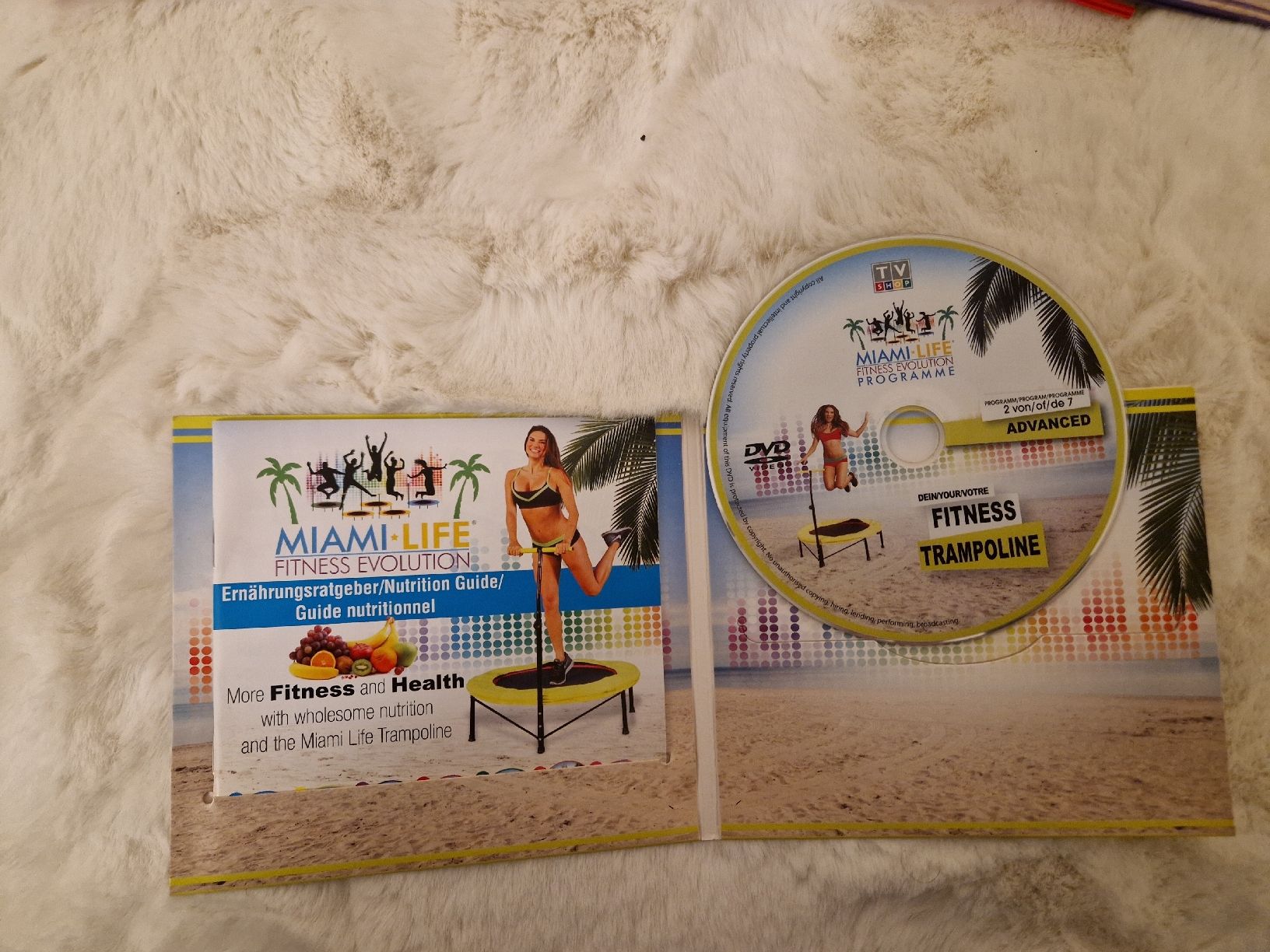 Tutti i DVDs: Miami Life Fitness Evolution Trampoline, 7 DVDs Set – Usato da Benken venduto da Carmen_9 2