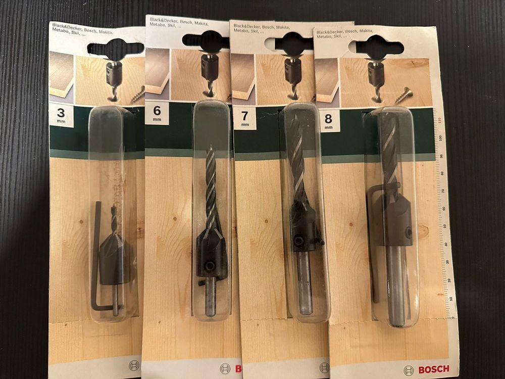 Bosch Alle Werkzeuge: BOSCH Holz-Spiralbohrer mit Senker // NEU – Neu und originalverpackt aus Dübendorf von zue_jz2m 1