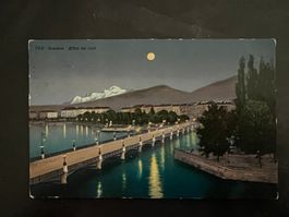 AK   1913 Genf bei Nacht   (G3280)