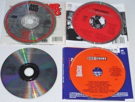 CD: 4CD's - Mr. Big, Solsonics, George Winston & Bobby Brown – Usato da Unterbäch VS venduto da diquq 7