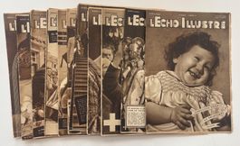 17 "L'Écho Illustré" avec planche de Tintin et le trésor