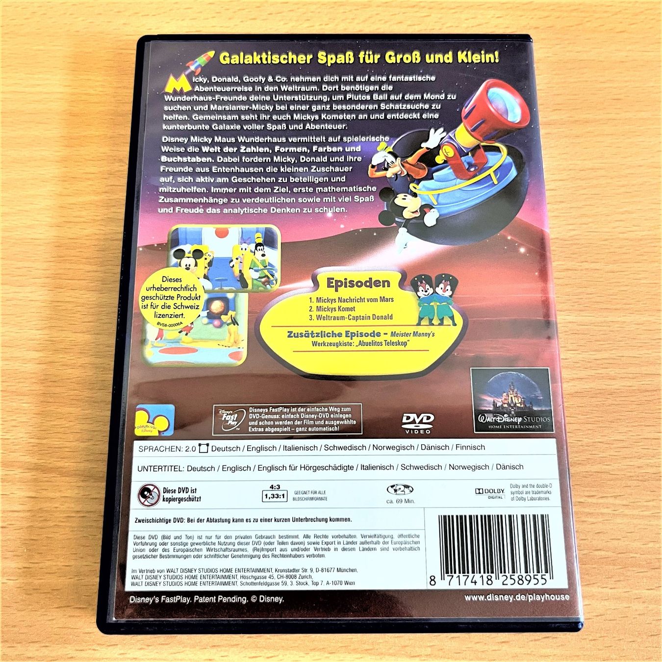 Tutti i DVDs: DVD - Micky Maus Wunderhaus - Vol. 14 – Usato da Amlikon-Bissegg venduto da allerlei-versand 2