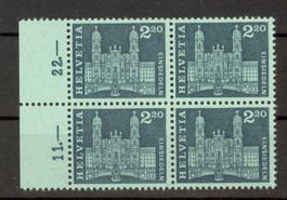 1963, Ergänzungswerte Baudenkmäler, Viererblock **