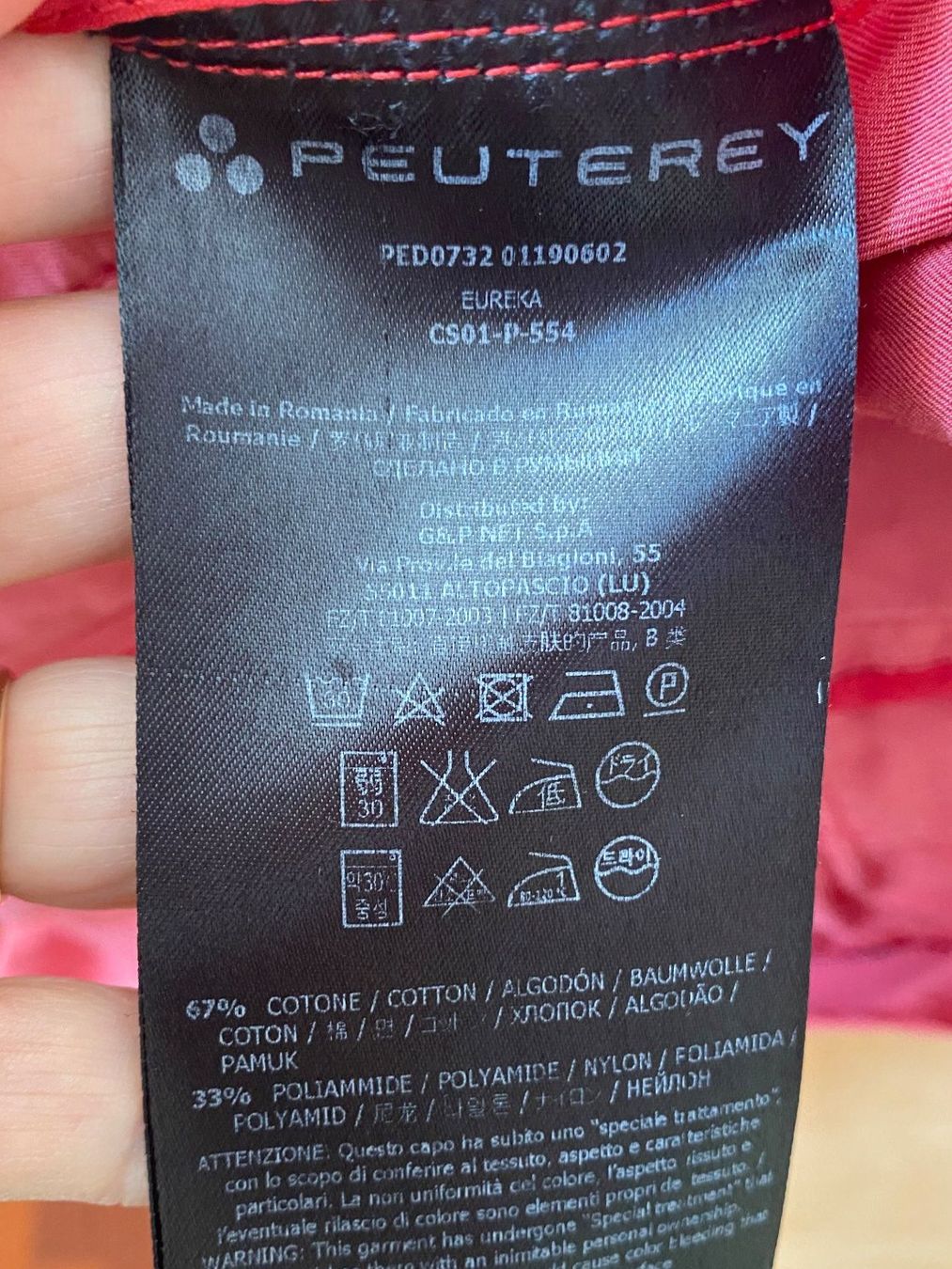 Peuterey Giacche: PEUTEREY leichte Damenjacke Baumwollmix – Usato da Besazio venduto da lionheart63 8