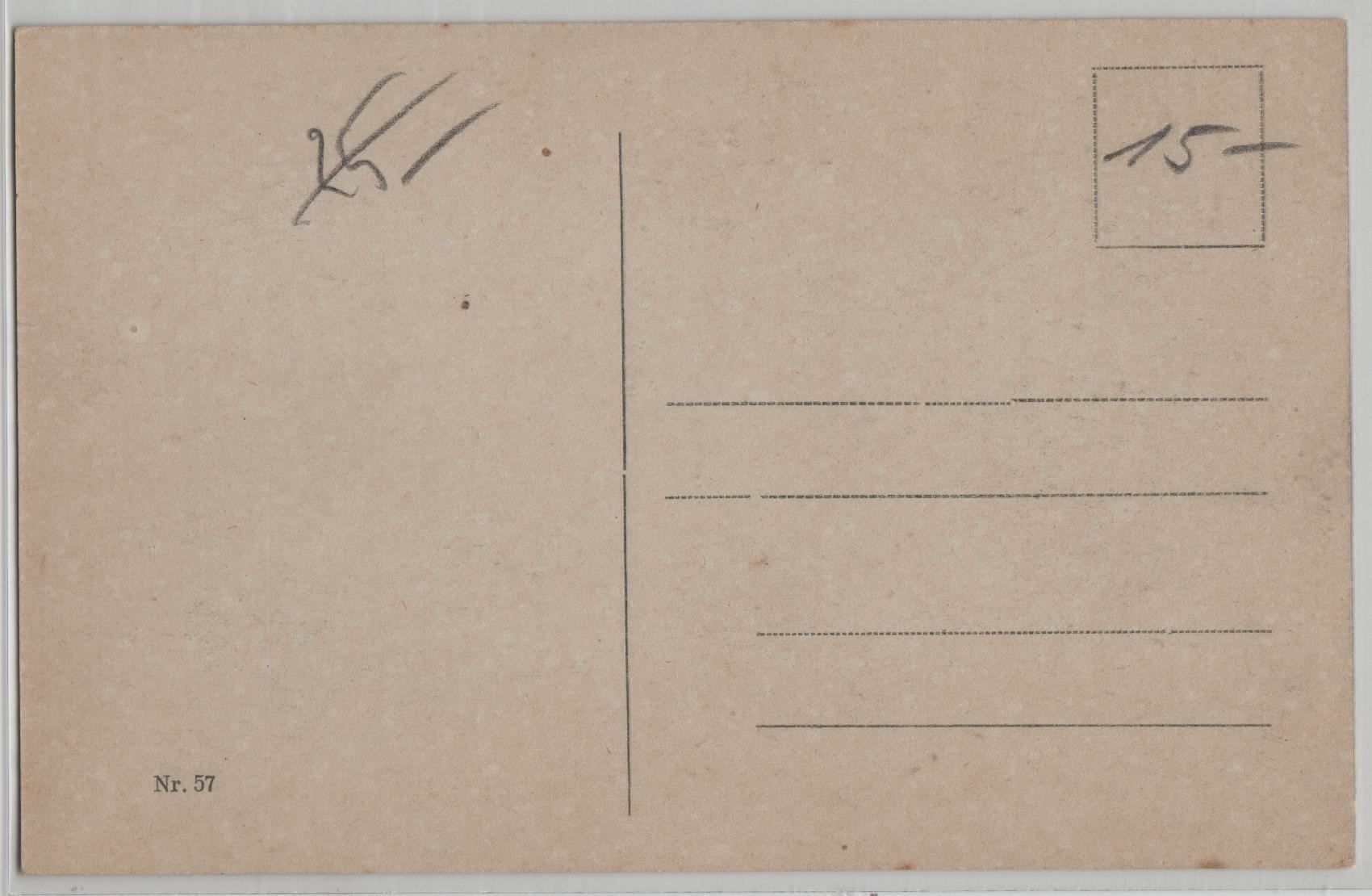 Cartes postales: Basel - Töchterschule mit Tram Tramway – Antique à Ettingen par Kartenplanet 1