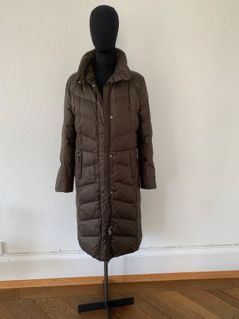 BOGNER Fire+Ice-Super warmer Daunenmantel, dunkles olive, 38