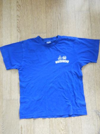 Kushido T-Shirt blau, für 10-Jährige