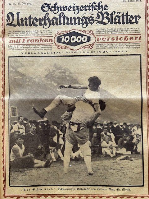 Riviste & Magazine: Schweizerische Unterhaltungsblätter, 1923, top – Usato da Bern venduto da oregonzwei 6