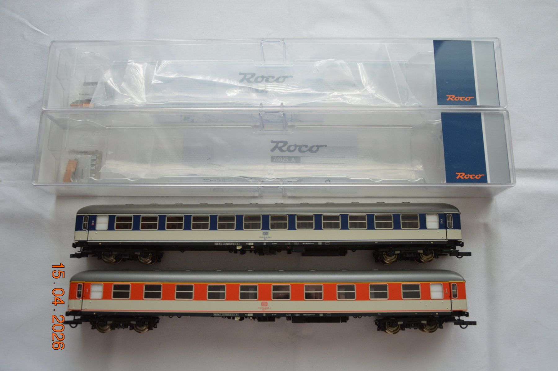 Roco Trains électriques: Roco 2 DB Popwagen, – Neuf avec emballage d'origine à Zürich par flogax193