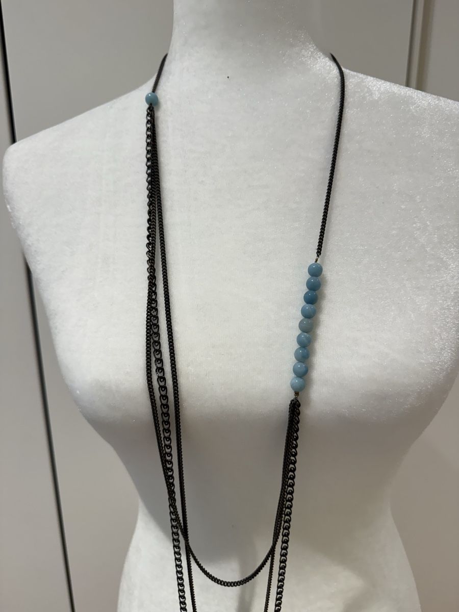 Catenine: Unique Louise Hendricks Layered Necklace. Summer Style. – Nuovo (secondo la descrizione) da Vesenaz venduto da nat_mq8l 5