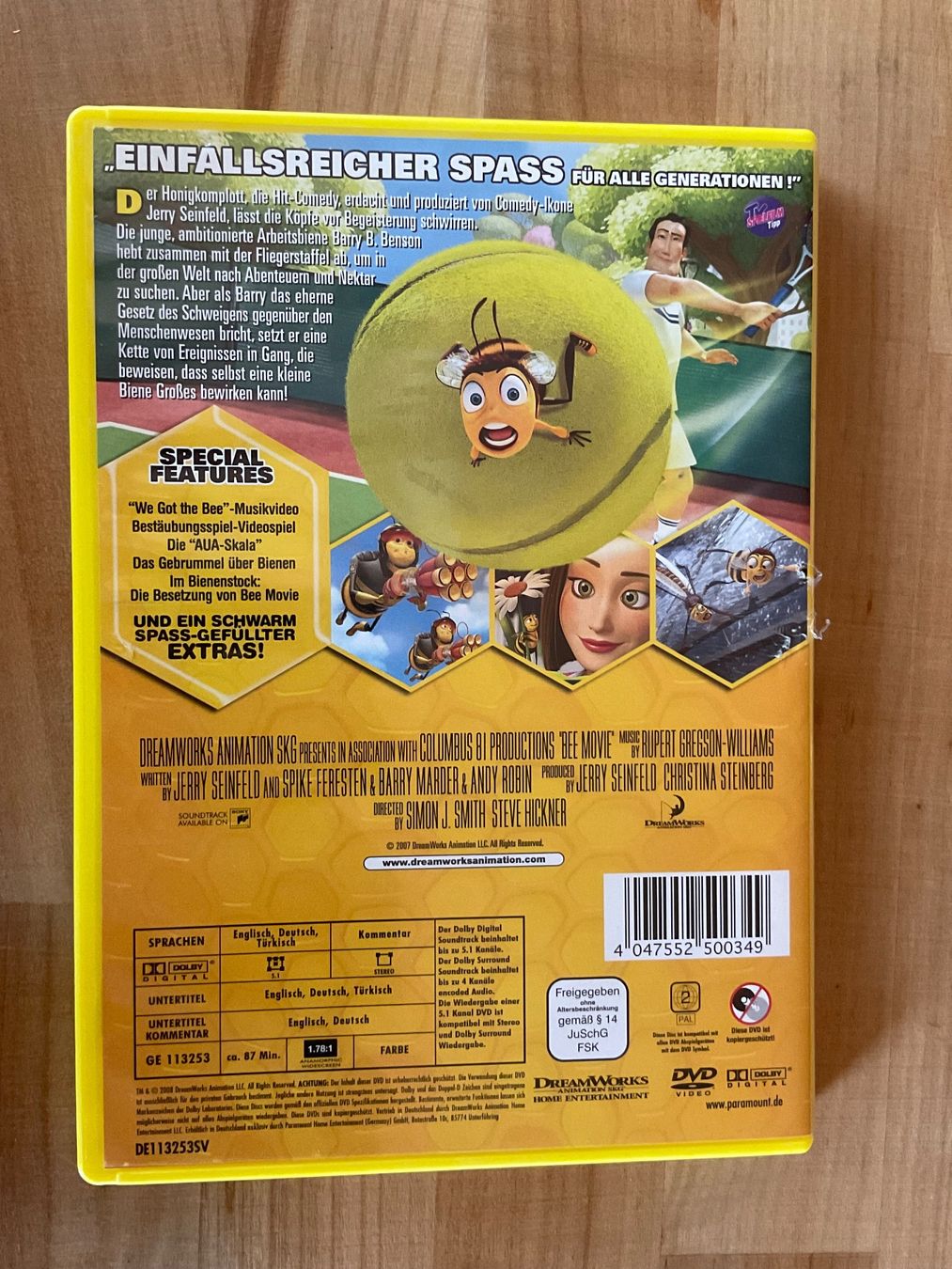 Tutti i DVDs: DVD Bee Movie – Usato da Rümlang venduto da Sambas19 1