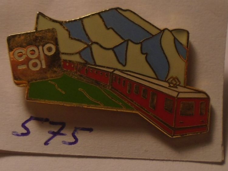 Plaketten & Abzeichen: 1 Coop Eisenbahn Pin (575) – Gebraucht aus Winterthur von Beli2000