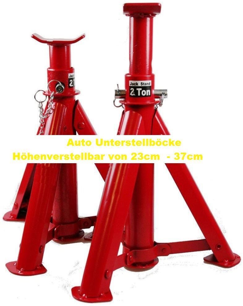 Hebebühne & Wagenheber: 2er Set Auto-Unterstellbock 3Tonnen   Aktion – Neu und originalverpackt aus St. Gallen von schnaeppchen-preise 1