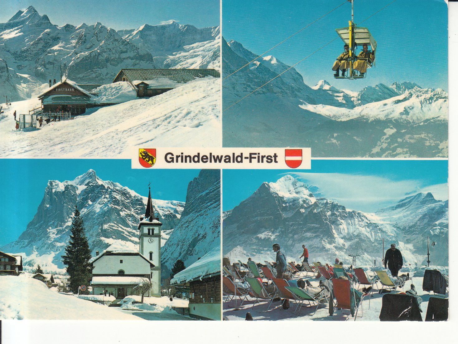 Cartoline postali: Grindelwald First 1978 – Usato da Bürglen TG venduto da StampGraf