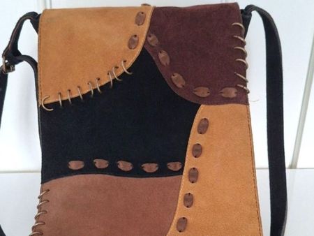 Sac Lollipops Paris Atelier cuir patchwork bohème