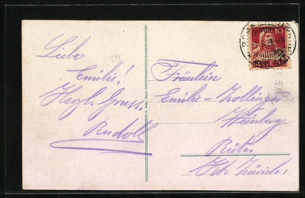 Cartoline postali: AK Romanshorn, Inseli mit Badeanstalt – Usato da Berlin venduto da bartko-reher 1