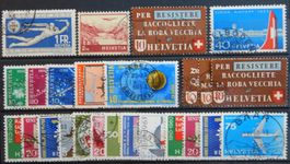 Schweiz Lot mit alten Werten III