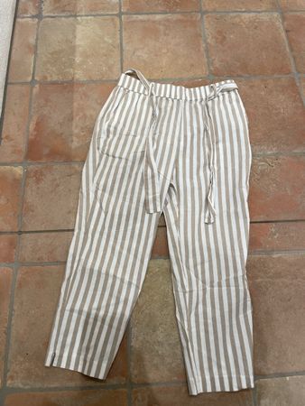 Hose Zara L beige