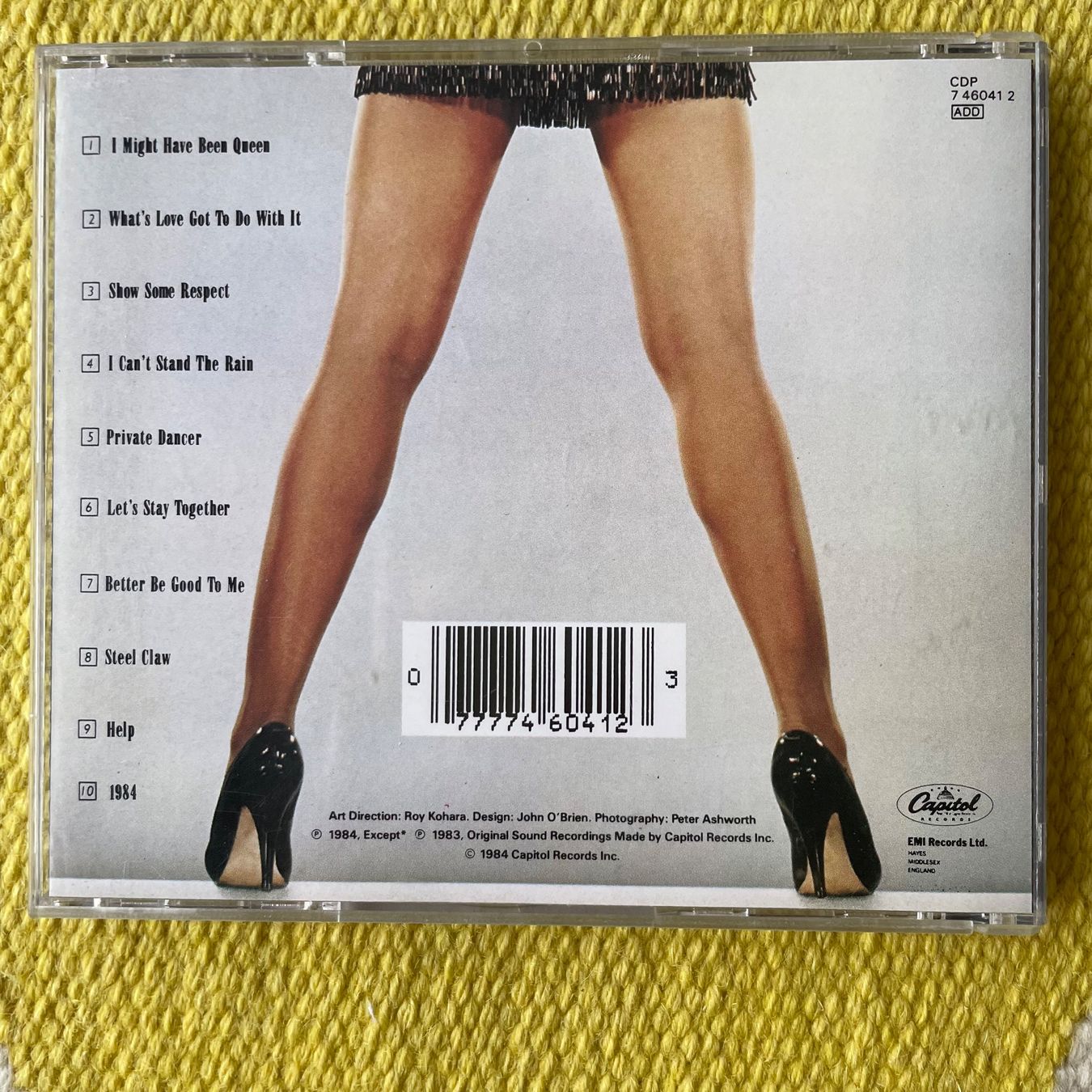 CD: TINA TURNER-PRIVATE DANCER – Usato da Rorschacherberg venduto da CD-Roli 1