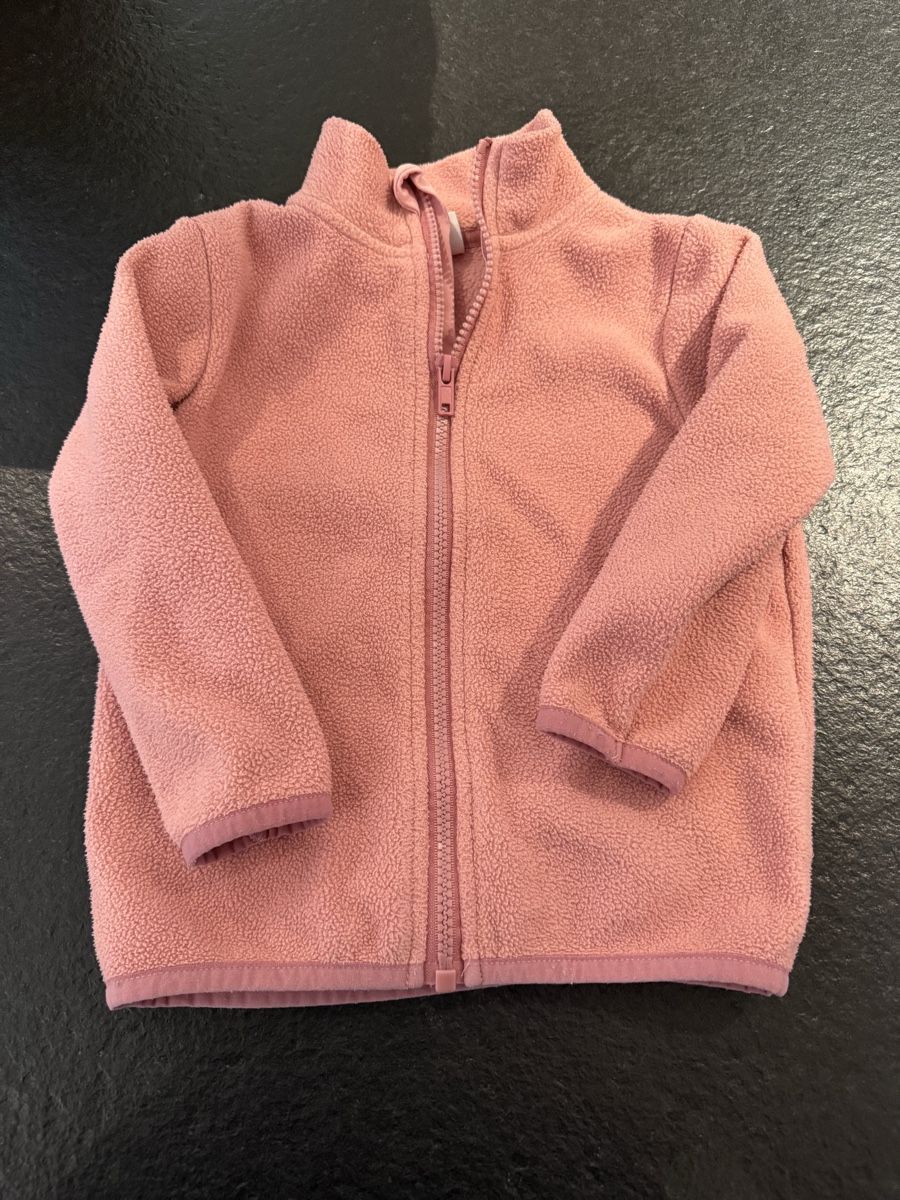 Jacken & Mäntel: Fleecejacke Topomini Grösse 98 rosa – Gebraucht aus Strengelbach von schnaeusel