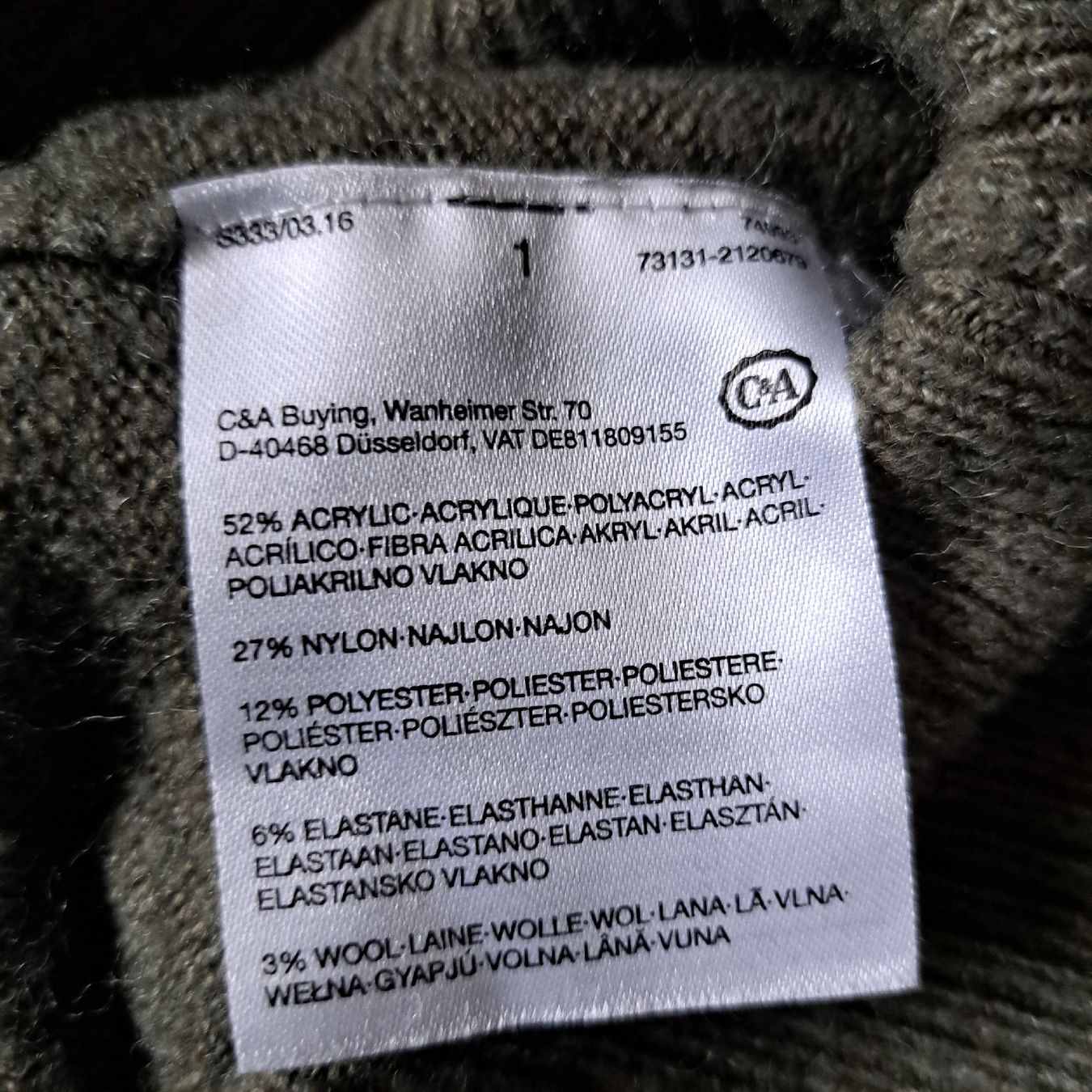 C&A Pullover & Sweatshirts: kuscheliger C&A Strickpullover, Grösse L – Gebraucht aus Kriegstetten von Jakasi 4