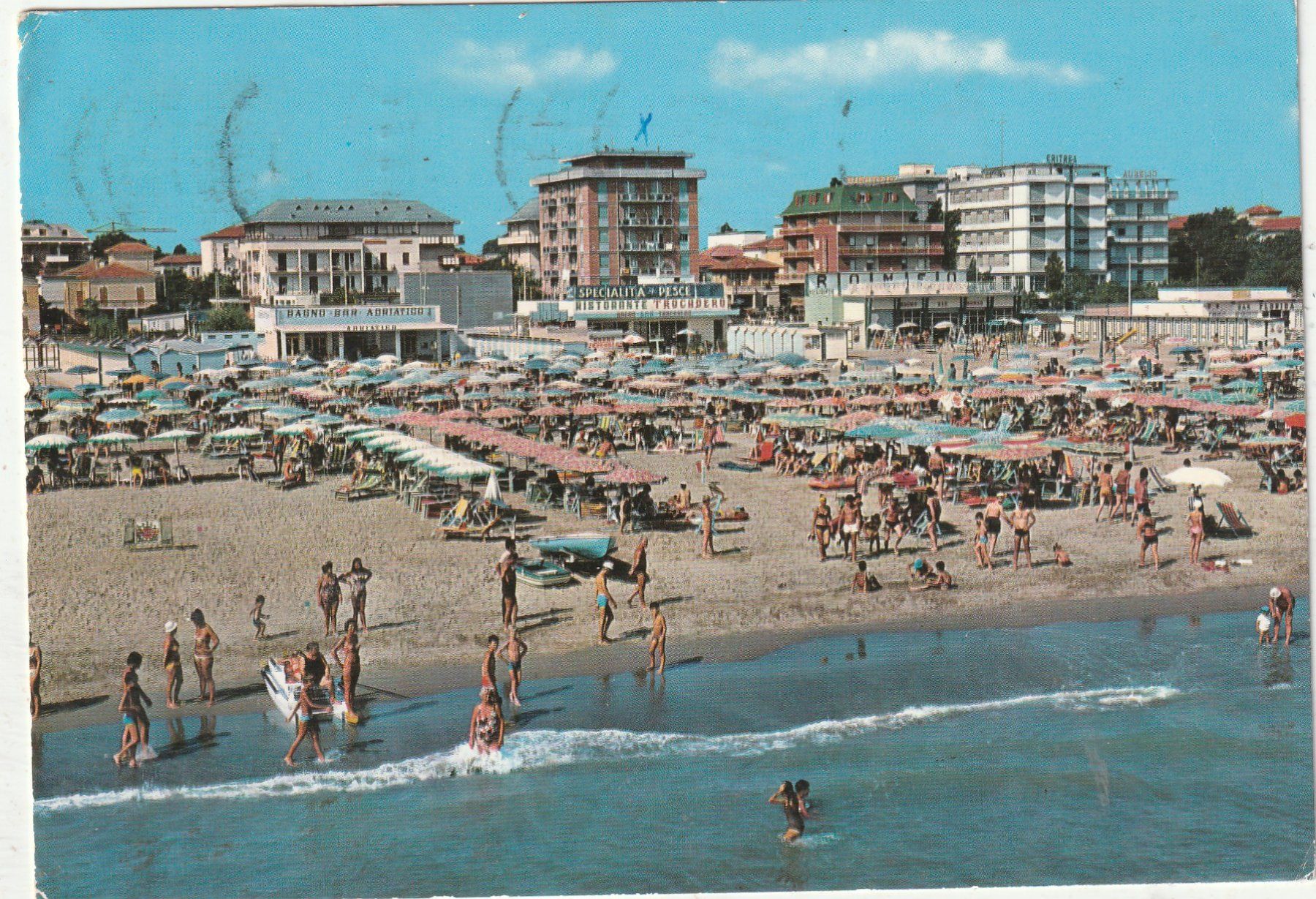 Cartes postales: Badestrand  Cenearico  dal mare – D'occasion à Lumbrein par made02