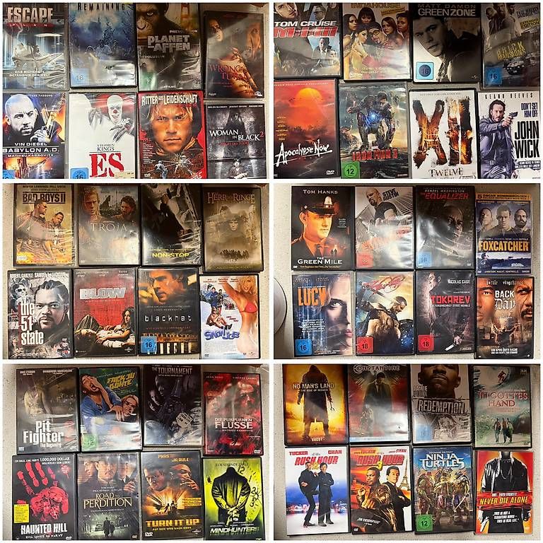 Tutti i DVDs: DVD Sammlung – Usato da Niederwil AG venduto da lar_yhz5