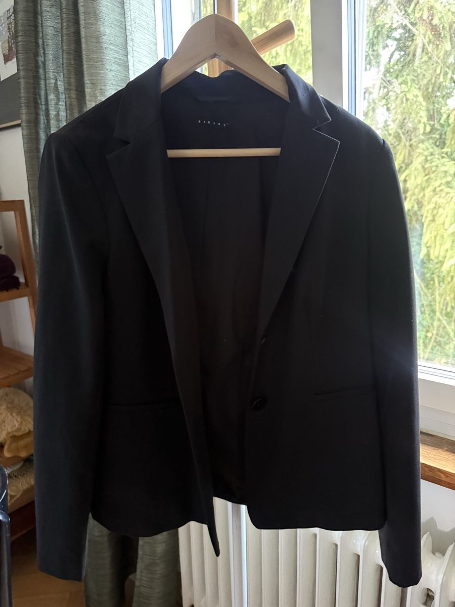Sisley Giacche: Sisley Black Jacket – Usato da Zürich venduto da JosieS