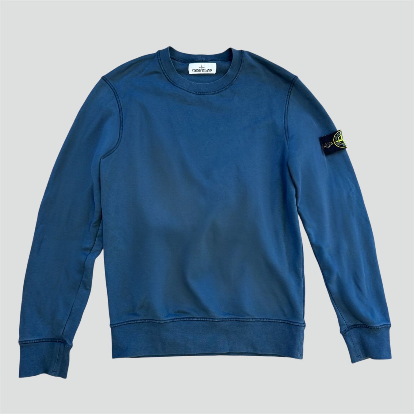 Stone Island Maglioni & Felpe: Stone Island navy-blue crewneck sweat pullover herren S – Usato da St. Gallen venduto da sourced_limited
