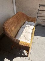 Rattan/Wicker Loveseat aus Philippinen, Pickup Only!