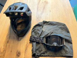 IXS Trigger fullface Helm (58-62) mit polariced black Google