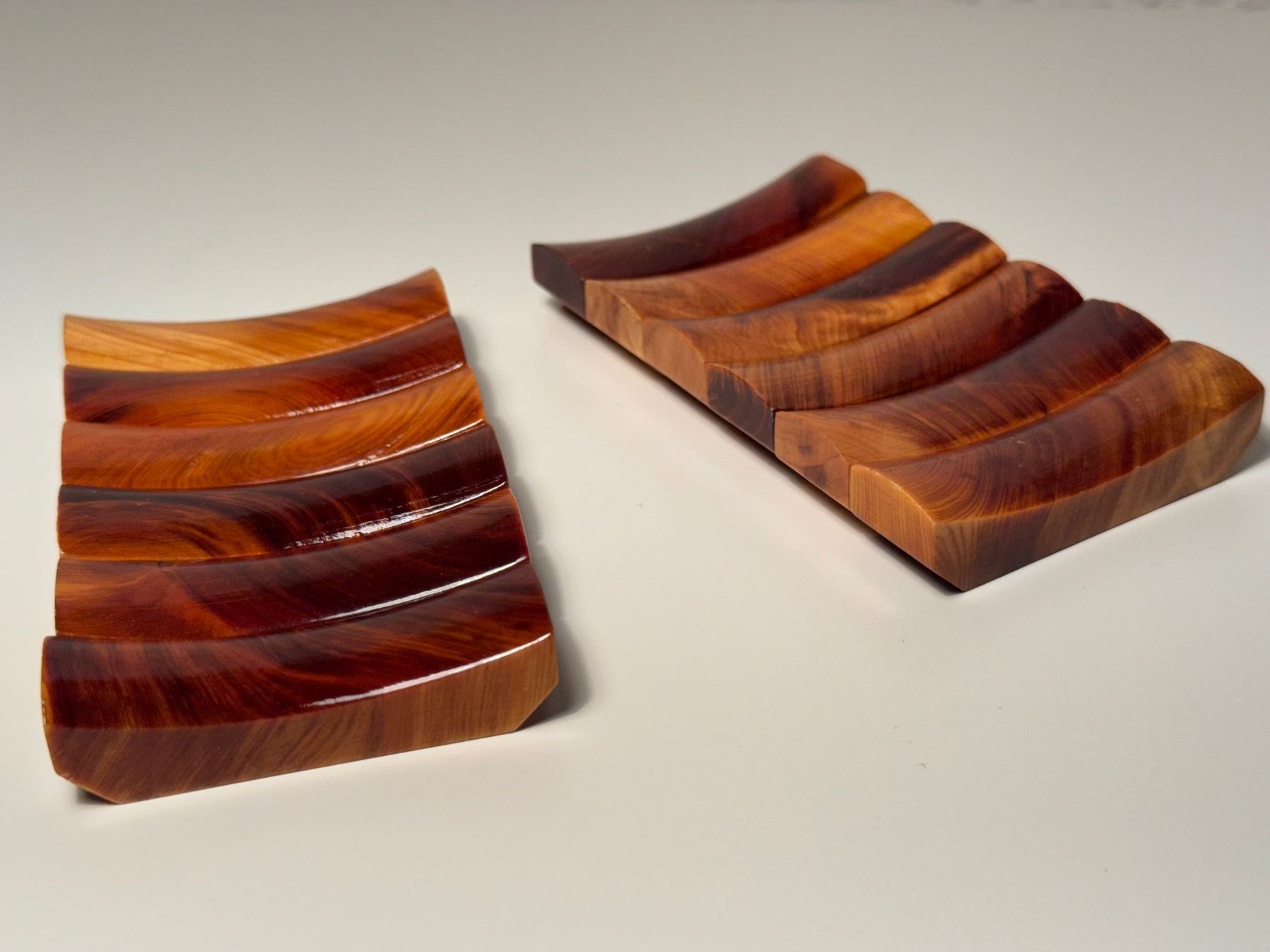 Set di posate: Messerbänke Essstäbchenablage Holz  Vintage – Nuovo (secondo la descrizione) da Steffisburg venduto da smocky17 4