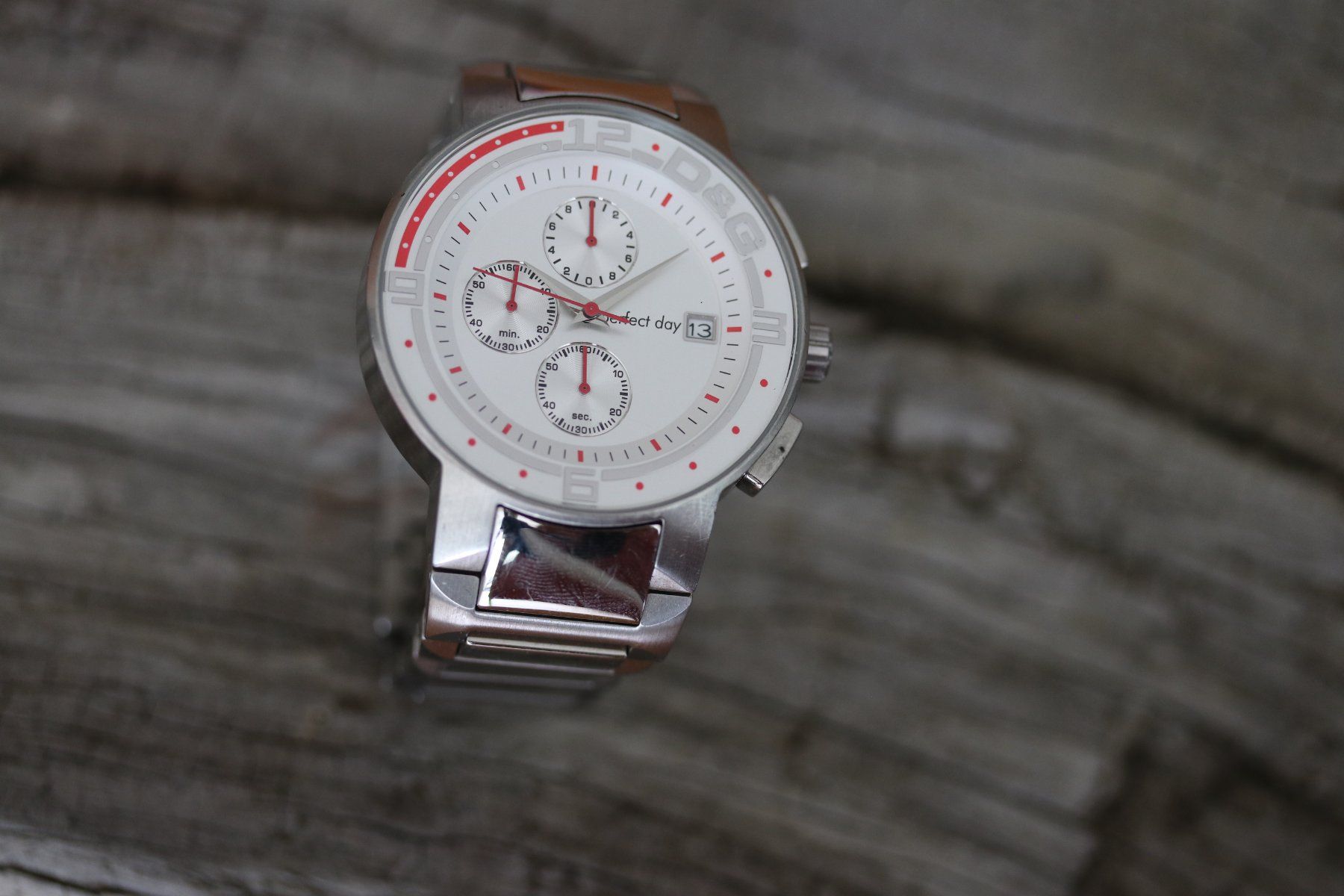 Dolce & Gabbana Orologi: D&G Perfect Day Chronograph Uhr – Usato da Bern venduto da archivedretro 4